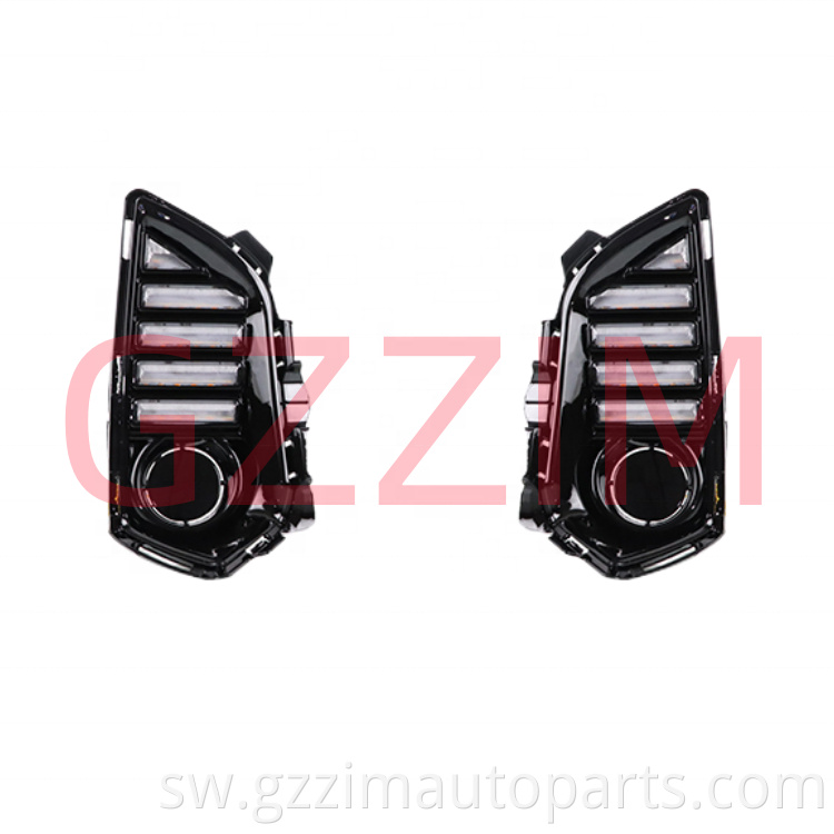 Mchana wa gari wakati wa taa iliyoongozwa na LED DRL kwa Yaris 2022-2023